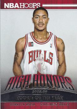 2014-15 Hoops - High Honors #5 Derrick Rose Front