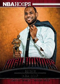 2014-15 Hoops - High Honors #8 LeBron James Front