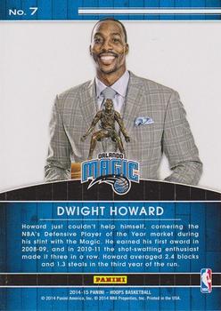 2014-15 Hoops - High Honors #7 Dwight Howard Back