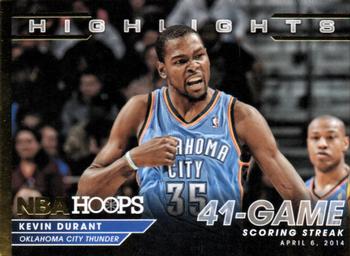 2014-15 Hoops - Highlights #2 Kevin Durant Front