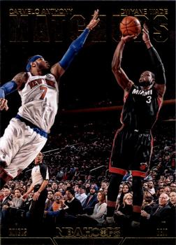 2014-15 Hoops - Matchups #9 Carmelo Anthony / Dwyane Wade Front