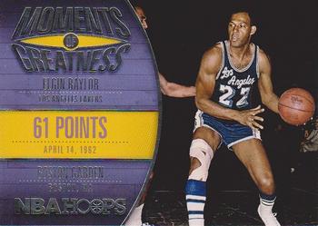 2014-15 Hoops - Moments of Greatness #2 Elgin Baylor Front