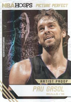 2014-15 Hoops - Picture Perfect Artist's Proof #22 Pau Gasol Front