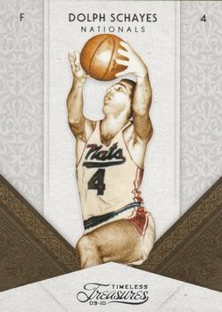 2009-10 Panini Timeless Treasures #86 Dolph Schayes Front