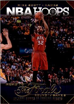 2014-15 Hoops - Road to the Finals #12 Mike Scott Front