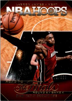 2014-15 Hoops - Road to the Finals #54 LeBron James Front