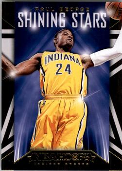 2014-15 Hoops - Shining Stars #4 Paul George Front