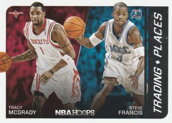 2014-15 Hoops - Trading Places #11 Tracy McGrady / Steve Francis Front