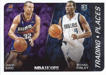 2014-15 Hoops - Trading Places #15 Jason Kidd / Michael Finley Front