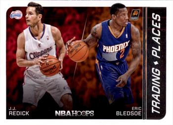 2014-15 Hoops - Trading Places #9 J.J. Redick / Eric Bledsoe Front
