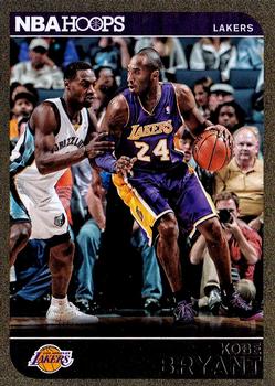 2014-15 Hoops - Gold #59 Kobe Bryant Front