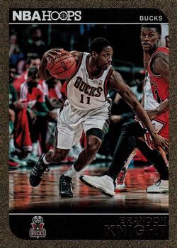 2014-15 Hoops - Gold #110 Brandon Knight Front