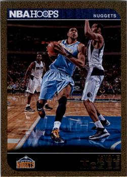 2014-15 Hoops - Gold #7 JaVale McGee Front