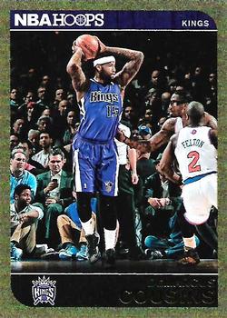 2014-15 Hoops - Gold #8 DeMarcus Cousins Front