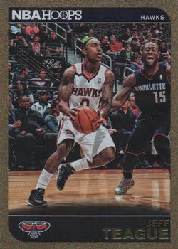 2014-15 Hoops - Gold #21 Jeff Teague Front