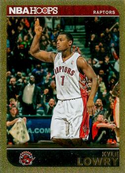 2014-15 Hoops - Gold #112 Kyle Lowry Front