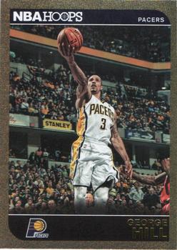 2014-15 Hoops - Gold #154 George Hill Front