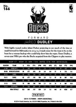 2014-15 Hoops - Gold #166 Jared Dudley Back