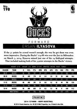 2014-15 Hoops - Gold #198 Ersan Ilyasova Back