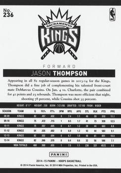 2014-15 Hoops - Gold #236 Jason Thompson Back