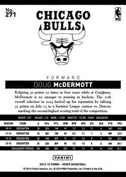 2014-15 Hoops - Gold #271 Doug McDermott Back