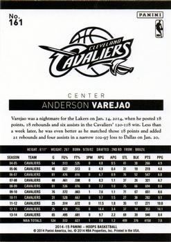 2014-15 Hoops - Green #161 Anderson Varejao Back