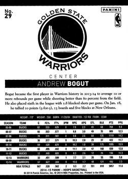 2014-15 Hoops - Silver #29 Andrew Bogut Back