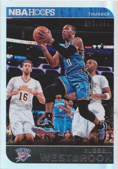 2014-15 Hoops - Silver #92 Russell Westbrook Front