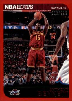 2014-15 Hoops - Red #85 Anthony Bennett Front