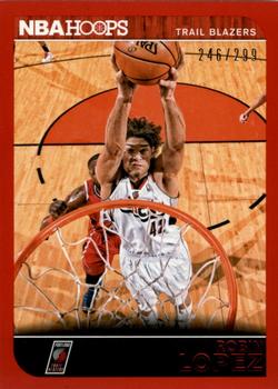 2014-15 Hoops - Red #102 Robin Lopez Front