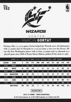 2014-15 Hoops - Red #152 Marcin Gortat Back