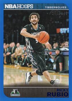 2014-15 Hoops - Blue #170 Ricky Rubio Front