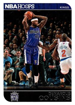 2014-15 Hoops - Red Back #8 DeMarcus Cousins Front