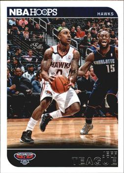 2014-15 Hoops - Red Back #21 Jeff Teague Front