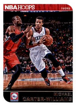 2014-15 Hoops - Red Back #74 Michael Carter-Williams Front