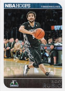 2014-15 Hoops - Red Back #170 Ricky Rubio Front