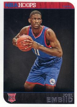 2014-15 Hoops - Red Back #263 Joel Embiid Front