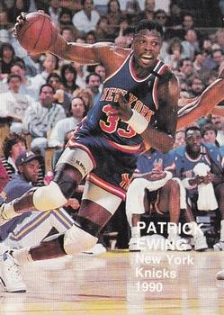 1990 N.B.A. Superstars (Green Back) (unlicensed) #NNO Patrick Ewing Front