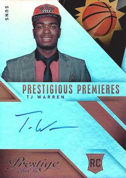 2014-15 Panini Prestige Premium - Prestigious Premieres #PP-TW T.J. Warren Front