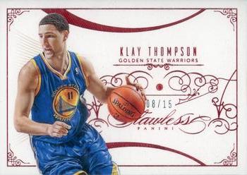 2013-14 Panini Flawless - Ruby #23 Klay Thompson Front