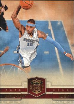 2009-10 Panini Court Kings #1 Carmelo Anthony Front