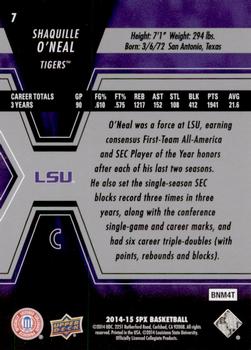 2014-15 SPx #7 Shaquille O'Neal Back