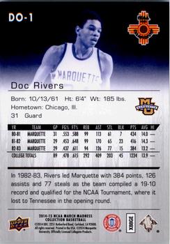 2014-15 Upper Deck NCAA March Madness #DO-1 Doc Rivers Back