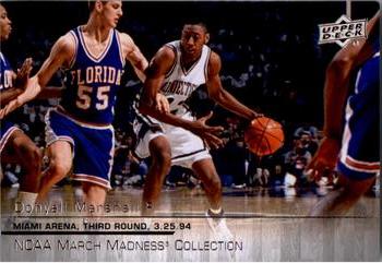 2014-15 Upper Deck NCAA March Madness #MA-2 Donyell Marshall Front
