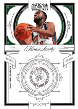 2009-10 Playoff National Treasures #195 Marcus Landry Front
