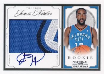 2009-10 Playoff National Treasures #203 James Harden Front