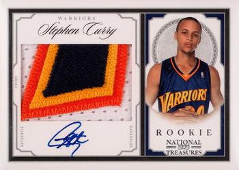2009-10 Playoff National Treasures #206 Stephen Curry Front