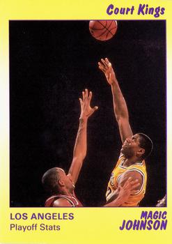1990-91 Star Court Kings #2 Magic Johnson Front
