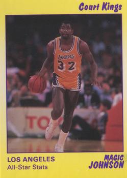 1990-91 Star Court Kings #3 Magic Johnson Front