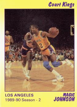1990-91 Star Court Kings #5 Magic Johnson Front